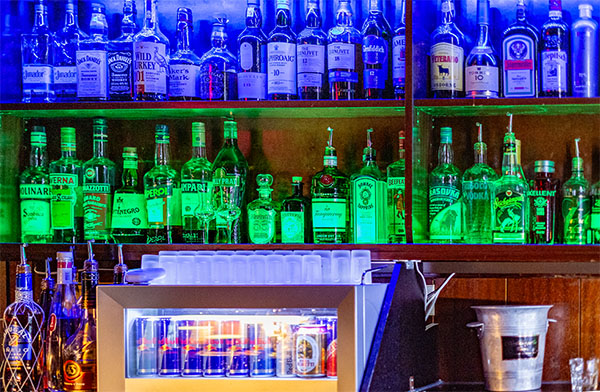 Alkohol viele Flaschen